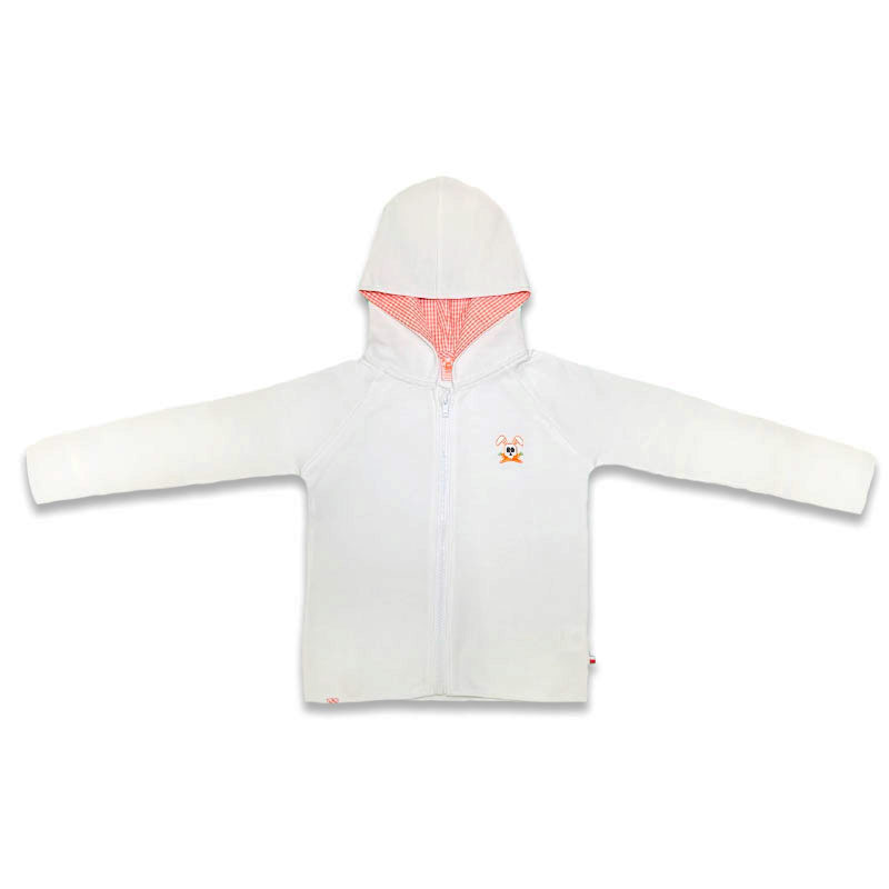 sweat rhenan blanc en coton bio papate