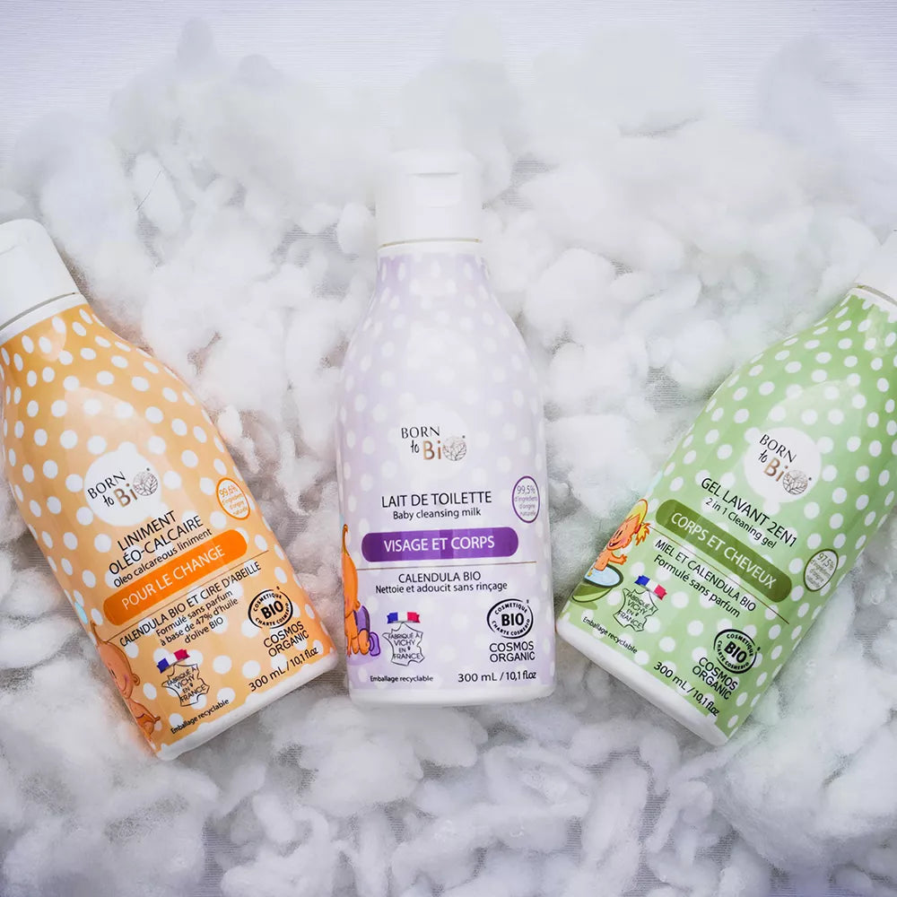 Lait de Toilette pour Bébé 300mL - Certifié bio-1