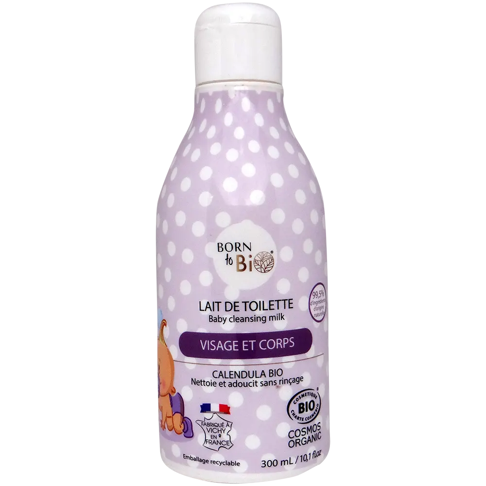 Lait de Toilette pour Bébé 300mL - Certifié bio-0