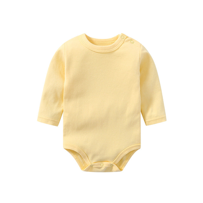 Baby Multi Color Comfy Cotton Long Sleeve Onesies Bodysuits-11