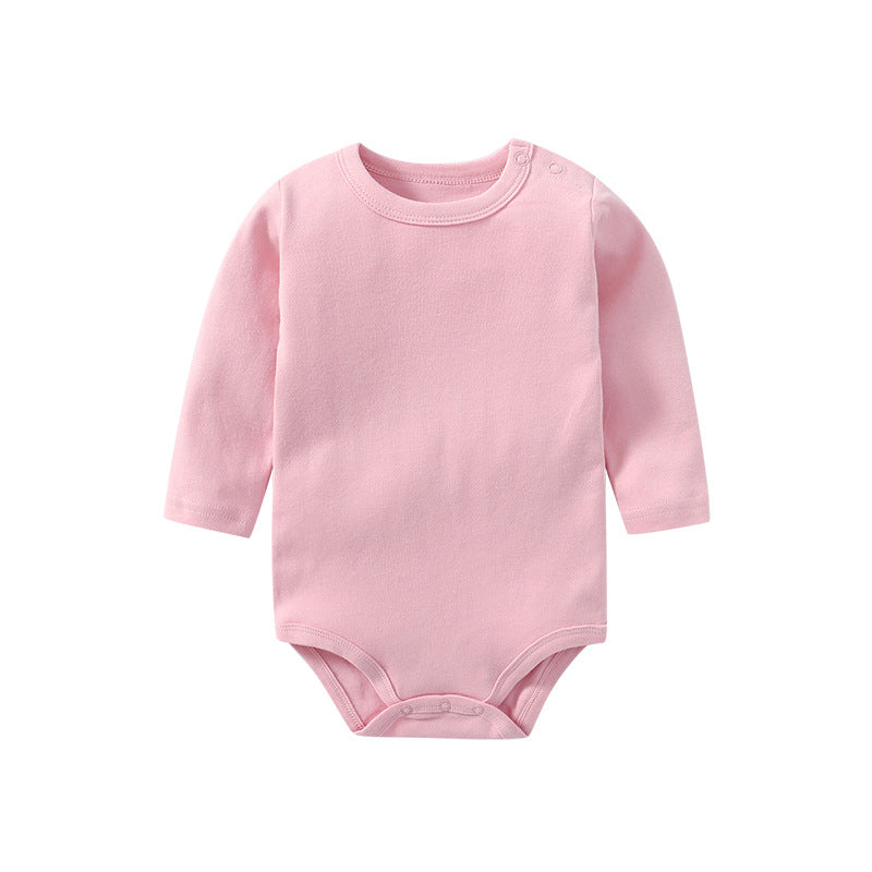 Baby Multi Color Comfy Cotton Long Sleeve Onesies Bodysuits-9