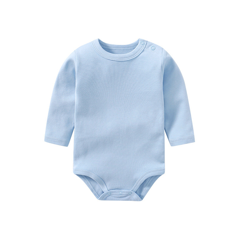 Baby Multi Color Comfy Cotton Long Sleeve Onesies Bodysuits-6