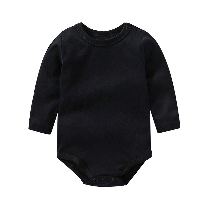 Baby Multi Color Comfy Cotton Long Sleeve Onesies Bodysuits-5